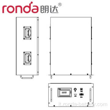 Alimentazione ininterrotta 224 V 30 AH LifePO4 Batteria di backup